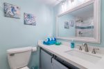 Bathroom 2 with a large vanity,  Vacation Rental South Padre Island Padre Oasis 209